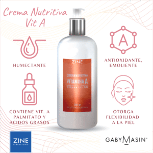 Crema Nutritiva con Vitamina A 350 gr- ZINE