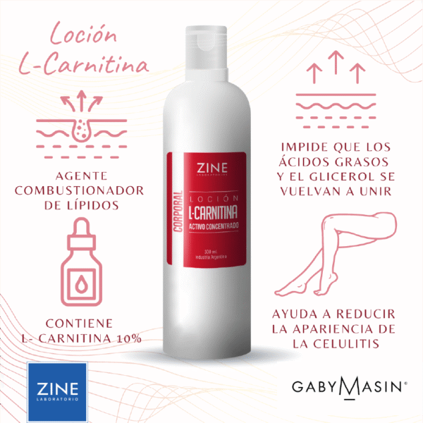 Loción L-Carnitina 300ml - ZINE