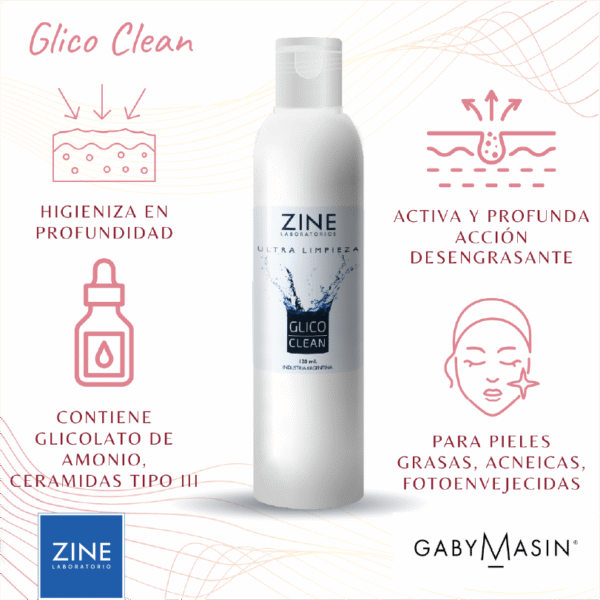 GLICO CLEAN GEL DE LIMPIEZA PROFUNDA - 120ml - ZINE