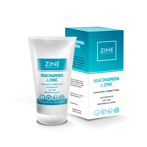 Emulsión correctora con Zinc y Niacinamida -ZINE x 70gr