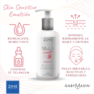 Skin Sensitive Emulsión x 200ml- ZINE