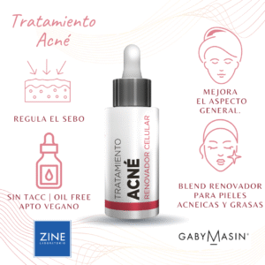 Tratamiento Acne x 50ml en Gotero. Lab-ZINE