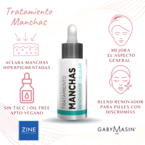Tratamiento Manchas x 50ml en gotero. Lab.Zine