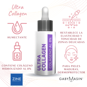 Solución de ultra collagen - en Gotero x 50ml- Lab.Zine