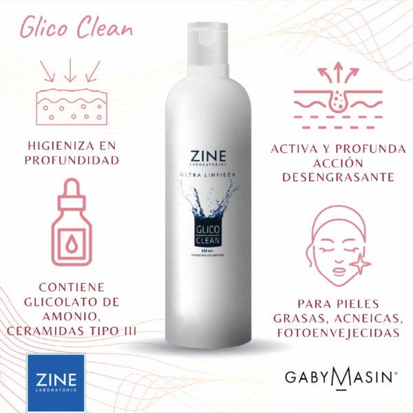 GLICO CLEAN GEL DE LIMPIEZA PROFUNDA - 300ml - ZINE