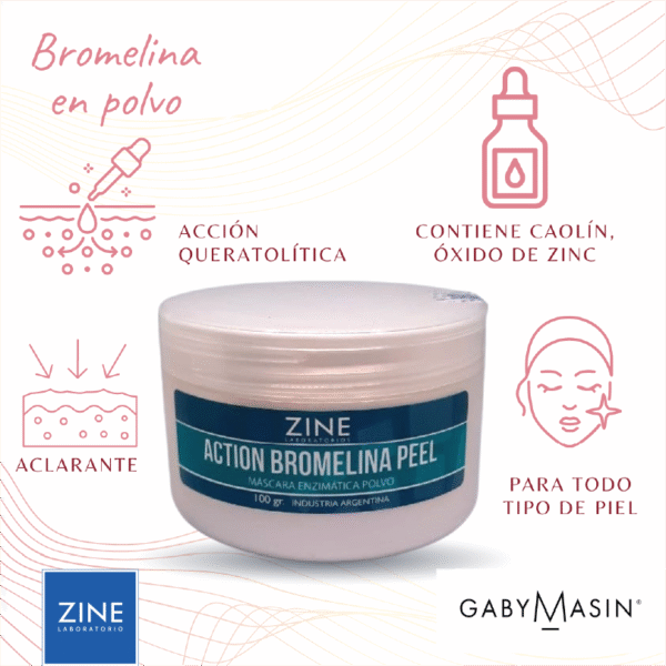 Action Bromelina Peel 100 gr - ZINE