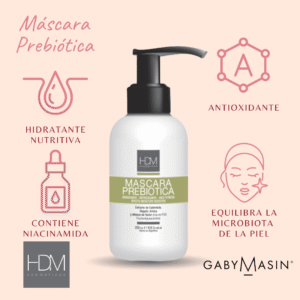 MÁSCARA PREBIÓTICA HIDRATANTE ANTI STRESS 250 gr - HDM