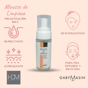 MOUSSE DE LIMPIEZA DESCONGESTIVA 60cc - HDM