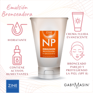 NP Emulsión Bronceadora Hidratante - ZINE