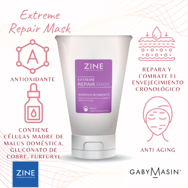 Máscara Extreme Repair Mask 120 gr - ZINE