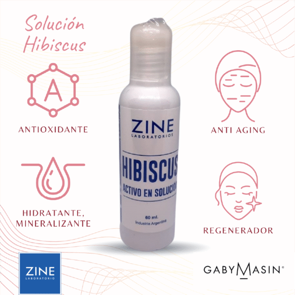 Solucion Hibiscus USO EXCLUSIVO GABINETE 60 ml - ZINE