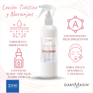 Loción en Spray de  Tióctico y Naranjas 300 ml - ZINE