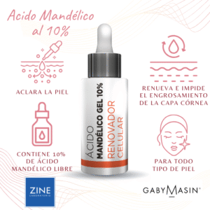 Acido Mandélico 10 % x 50ml Gotero  - ZINE