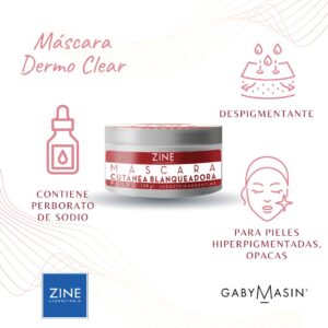 MÁSCARA DERMO CLEAR -  ZINE x 100gr