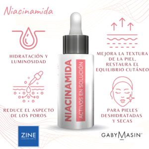 Niacinamida x 50ml en Gotero. Lab.ZINE
