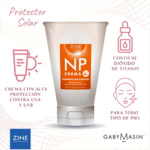 NP Protector Solar Crema Sin Color 120 gr - ZINE