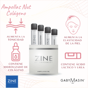 AMPOLLAS Nut Colageno(caja x 4 ampollas de 5ml)- ZINE
