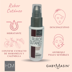 CREMA RUBOR CUTANEO EMULSION LAMELAR 30 cc- HDM