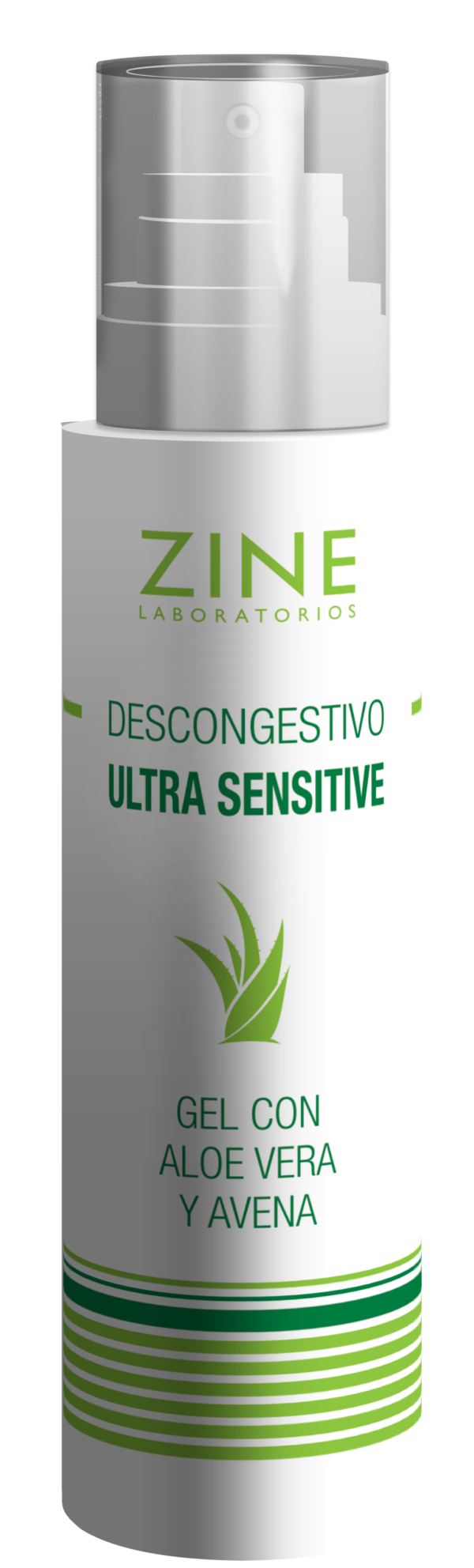 Gel ultrasensitive x 200ml. Lab. ZINE