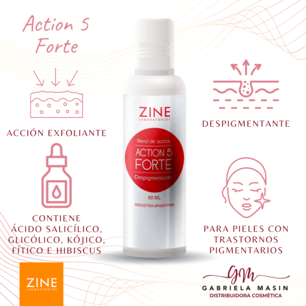 Solucion Action 5 Forte 60 ml - ZINE