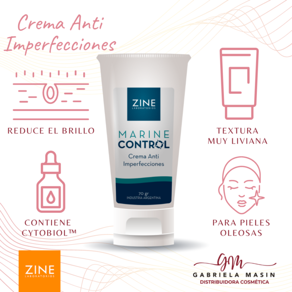 Marine Control Crema Anti-Imperfecciones 70 gr - ZINE