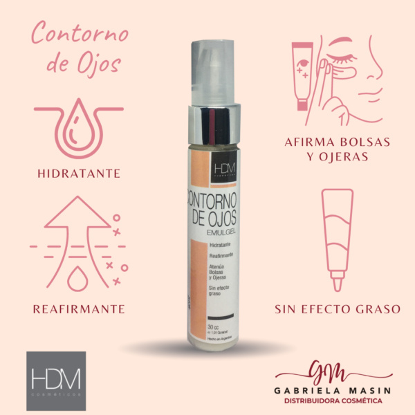 EMULGEL CONTORNO DE OJOS EMULSION LAMELAR - 30 cc -HDM