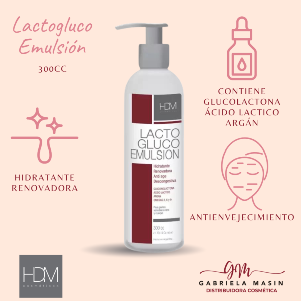 LACTOGLUCO EMULSION 300cc - HDM