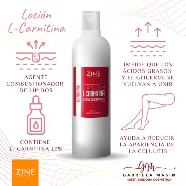 Loción L-Carnitina 300ml - ZINE