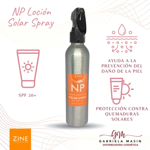 NP Loción Protectora Solar Spray ZINE