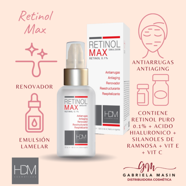 RETINOL MAX EMULSION LAMELAR - HDM