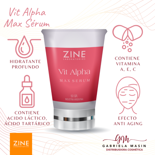 Serum Vit Alpha Max 50gr- ZINE