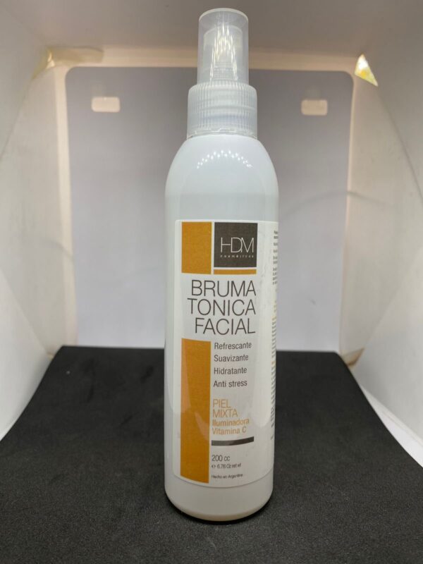 BRUMA TONICA FACIAL C/ VITAMINA C PIELES MIXTAS - 200cc - HDM