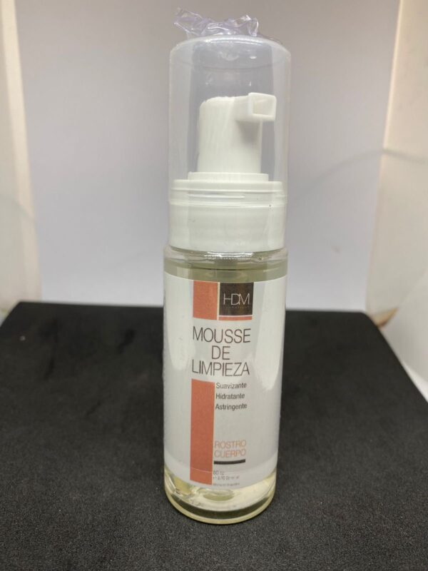 MOUSSE DE LIMPIEZA DESCONGESTIVA 60cc - HDM