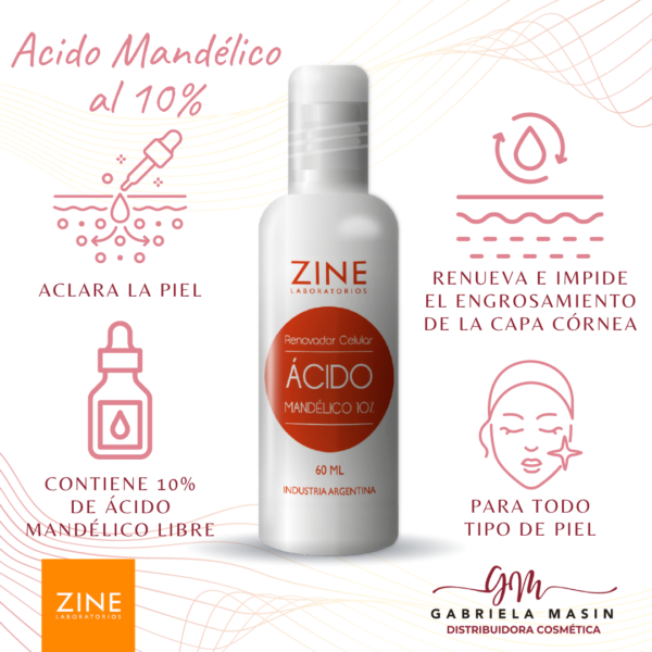 Acido Mandélico 10 % – 60ml - ZINE