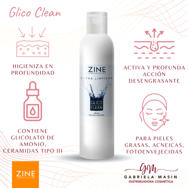 GLICO CLEAN GEL DE LIMPIEZA PROFUNDA - 120ml - ZINE