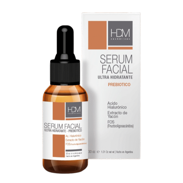 SERUM FACIAL ULTRA HIDRATANTE - PREBIOTICO - 30cc - HDM