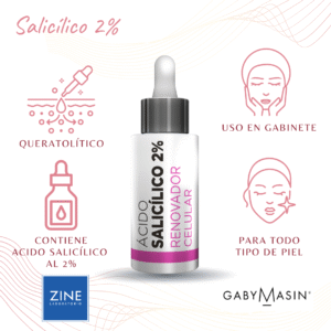 Acido Salicilico al 2% x50ml en gotero ZINE