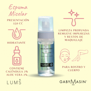 Espuma MICELAR MAX - 150ml LUMS