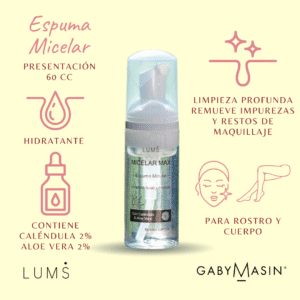 Espuma MICELAR MAX - 60ml LUMS