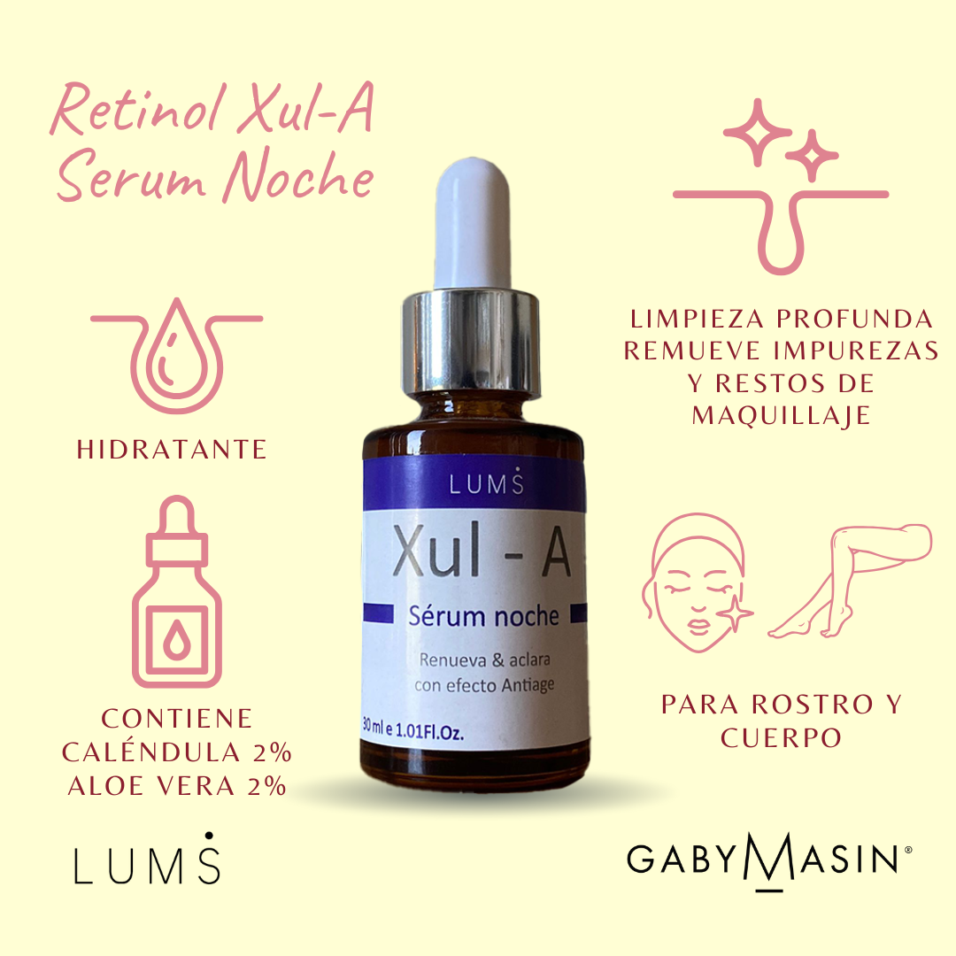 Sérum Retinol Noche Xul-A al 1% - 30ml Lab.LUMS