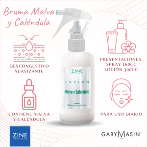 Bruma malva y caléndula 160ml. ZINE