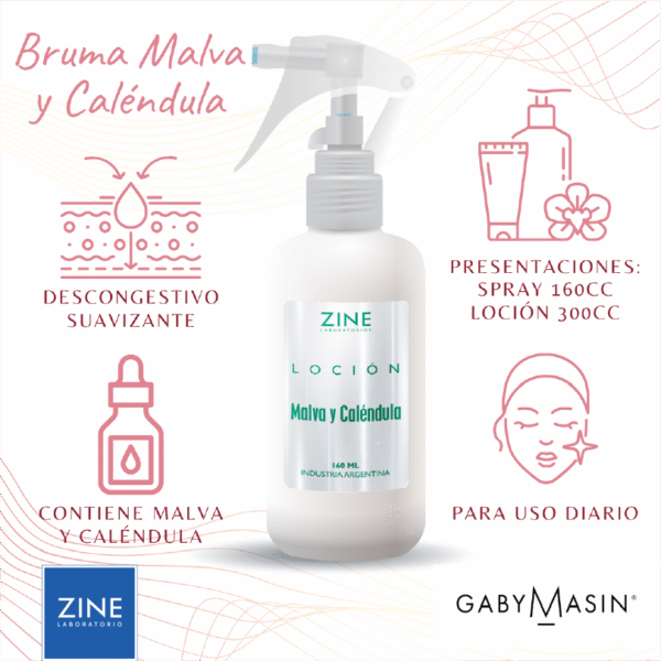 Bruma malva y caléndula 160ml. ZINE