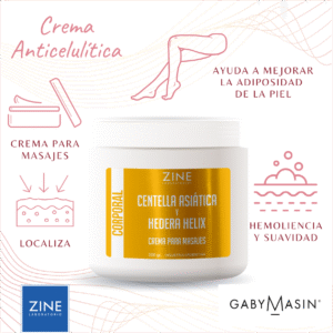 Crema anticelulítica centella y hedera 500gr. ZINE
