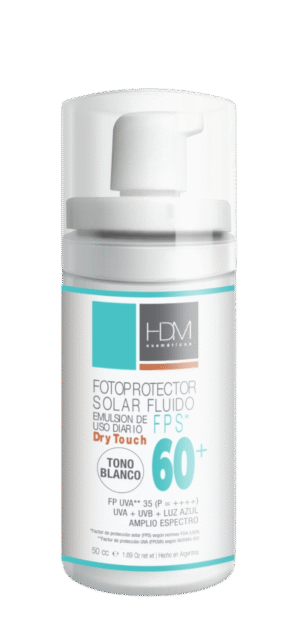 Fotoprotector FPS60 Blanco x 50cc. HDM